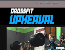Tablet Screenshot of crossfitupheaval.com